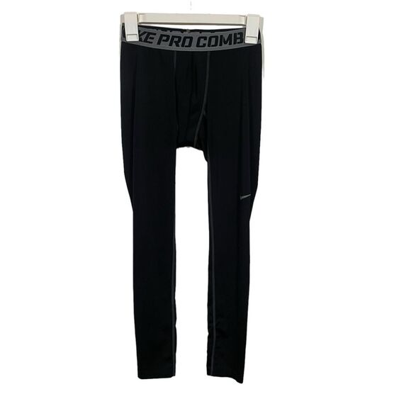 Nike Pro Combat Black Activewear Tights - Picture 1 of 5